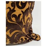 Pacific Coast Damask Throw Pillows - 2-Piece Set