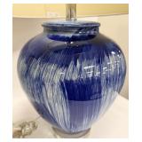 Pacific Coast Lighting Blue Urn Table Lamps (Lot of 2)