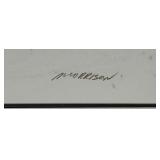 Del Mar by S Morrison Limited-Edition Giclee Signed Framed Print on Archival Arches Paper with COA