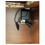 Antique Mahogany Sideboard Buffet with Carved Arched Panels & Brass Hardware