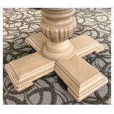 Legacy Classic Furniture Round Dining Table with Pedestal Base & Leaf