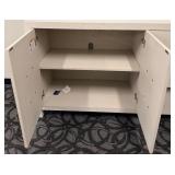 Elk Home White 4-Drawer Console Cabinet with Shelf