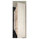 Rustic Whitewashed Console Cabinet - Imported by ELK GROUP INTERNATIONAL
