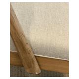 Danish Oak Dining Chairs - Pair, Mid-Century Modern (Matches Lot 26)