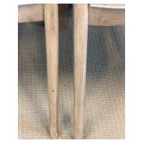 Danish Oak Dining Chairs - Pair, Mid-Century Modern (Matches Lot 25)