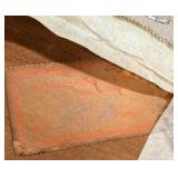 Antique Secretary Desk with Drop-Front Writing Surface, Turned Legs and Accompanying Chair