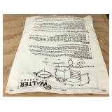 Oak Sideboard Cabinet - Mid-Century Modern - 3 Drawers & 2 Doors