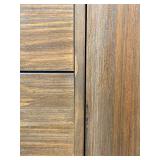 Oak Sideboard Cabinet - Mid-Century Modern - 3 Drawers & 2 Doors