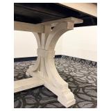 Legacy Classic Dining Table - Light Wood Pedestal Base with 2 Additional Leaves NIB