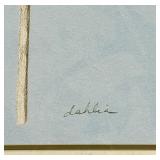 Dahlia Floral Framed Print - Botanical Wall Decor