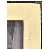 Atlas Statue Framed Photo Armillary Sphere Black & White