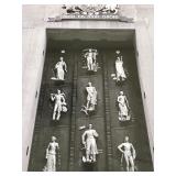 Door Panel Photograph & Relief Figures Crest - Dieu Et Mon Droit