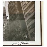Framed Black & White NYC Cityscape Photograph - Signed Print