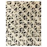 Lattice Panel & Frame - White Decorative Openwork Wall Art