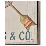 Maritime Trading & Co. Wood Sign - Nautical Compass Arrows Decor
