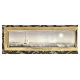 Sue Schmidt Sailboat Framed Print