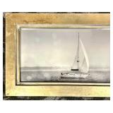 Sue Schmidt Sailboat Framed Print