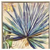 Agave Leaf Canvas Painting - Botanical Artwork on Canvas