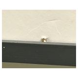 Abstract Landscape Watercolor Framed Art Print - Black Frame & White Mat