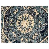 Abigail Midnight Blue Area Rug - 12