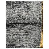 Capel Glacier 5 ft x 8 ft Rug - Midnight Blue - 100% Viscose - Made in India 5