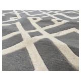 New Port Collection NP 20 Granite Round Wool Rug 8