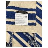 Nourison DST01 Navy/White Dhurrie Wool Rug - 8 ft x 10 ft 6 in