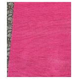 Rug Mat - Pink Braided Knit Floor Rug for Living Room & Entryway 8
