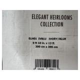 Nourison Elegant Heirlooms ELH01 IVBLU Ivory/Blue Rug 9