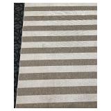 Striped Rug - Beige & Brown 7