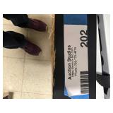 Dog Statue Lamp Set - Black Ceramic Table Lamp & Dog Figurine Accent, Vintage Decor