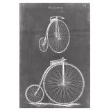 Bicicletta Bicycle Art Prints - Framed Vintage Set (Lot of 4)