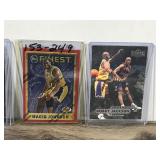 Lot of 4 Collectible Basketball Trading Cards - see description for more info