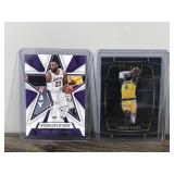 Lot of 4 Collectible Basketball Trading Cards - see description for more info