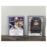 Lot of 4 Collectible Basketball Trading Cards - see description for more info