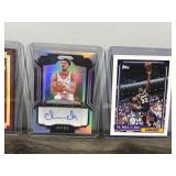 Lot of 4 Collectible Basketball Cards - see description for more info