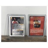 Lot of 4 Collectible Basketball Cards - see description for more info