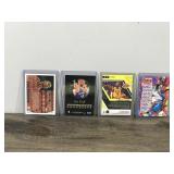 Lot of 4 Basketball Collectible Trading Cards - see description for more info