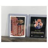Lot of 4 Basketball Collectible Trading Cards - see description for more info