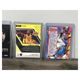Lot of 4 Basketball Collectible Trading Cards - see description for more info