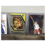Lot of 4 Basketball Collectible Trading Cards - see description for more info