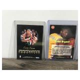 Lot of 4 Collectible Basketball Trading Cards