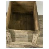 Vintage Hercules Powder High Explosives Dangerous Wooden Crate