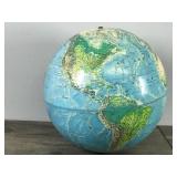 Vintage Rand McNally World Portrait Globe