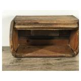 Vintage Wood Bread Box