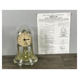 Elgin Anniversary Dome Clock – Quartz Battery Operated With Manual