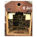 Vintage West Germany Cuckoo Clock - Had Elk Head - Rabbit and Bird - see description for more info
