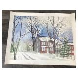 Lithograph Picture - Kennedy ‘74