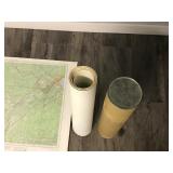 Lot of 20 Vintage Minnesota Maps - Only 2 are Pictured