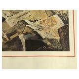 Collectible Double Sided Remington Poster - Illustration “Near Miss” was done by artist Robert Kuhn